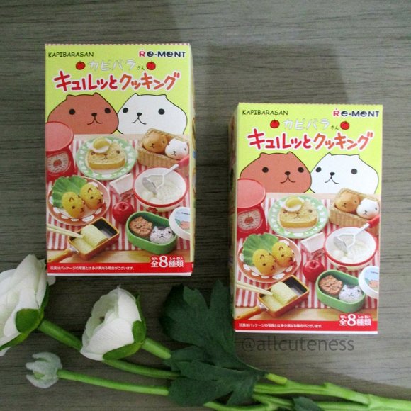 Other - Bundle of 2 Kapibarasan ReMent Blind Box